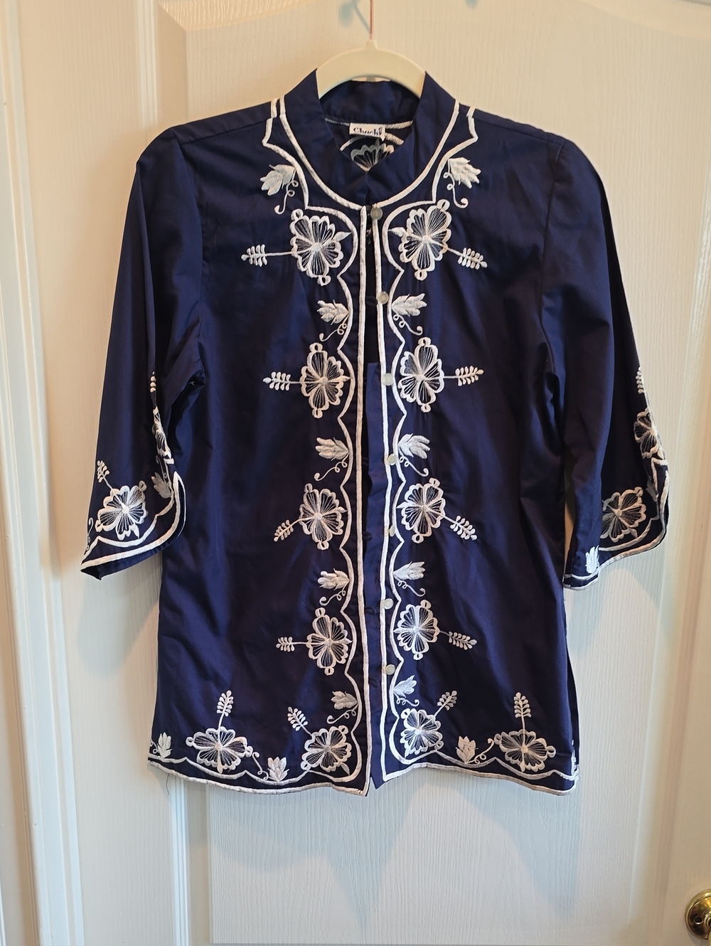 Vintage Chuchi Embroidered Top